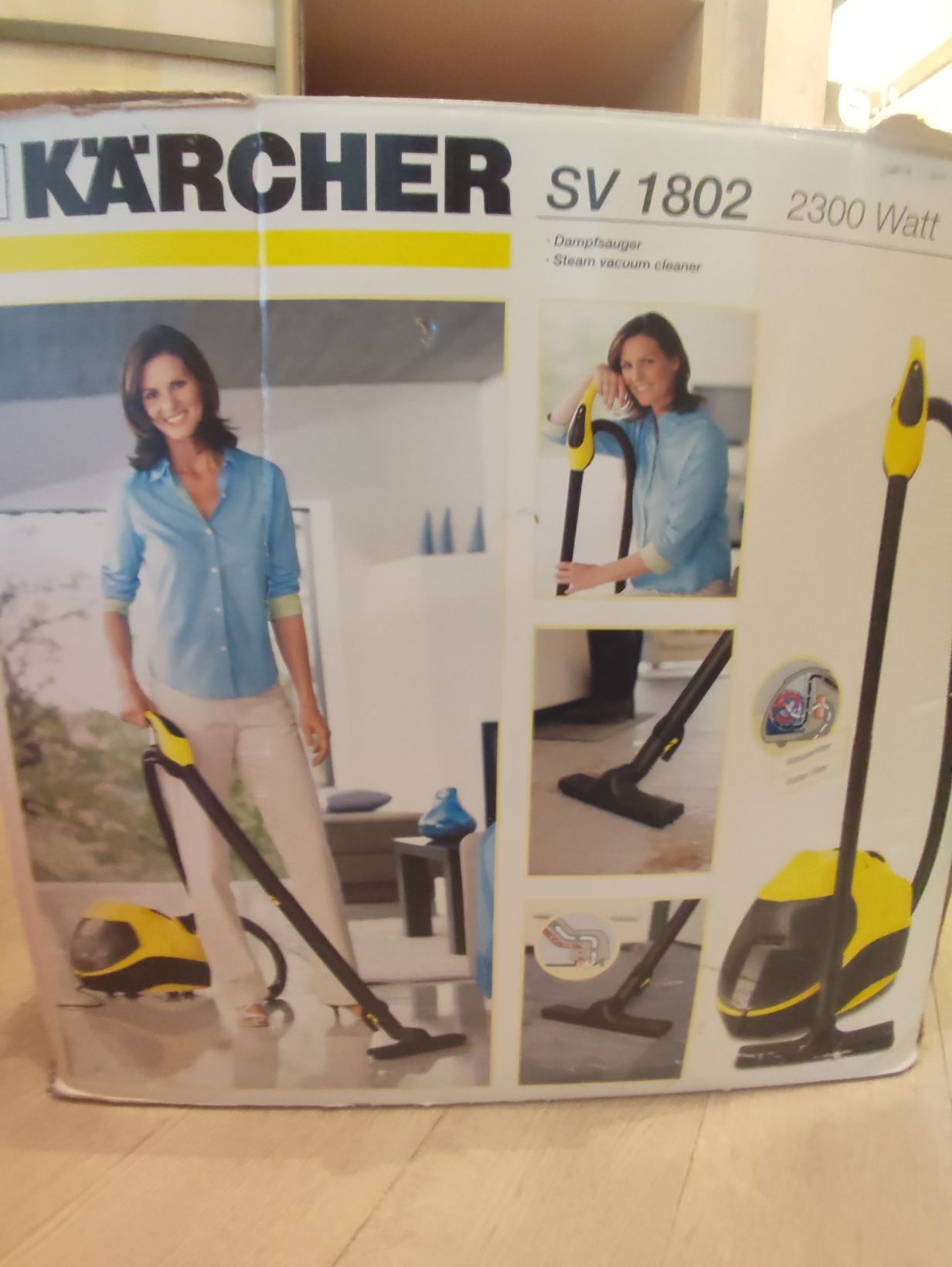 Пылесос парогенератор karcher 1802