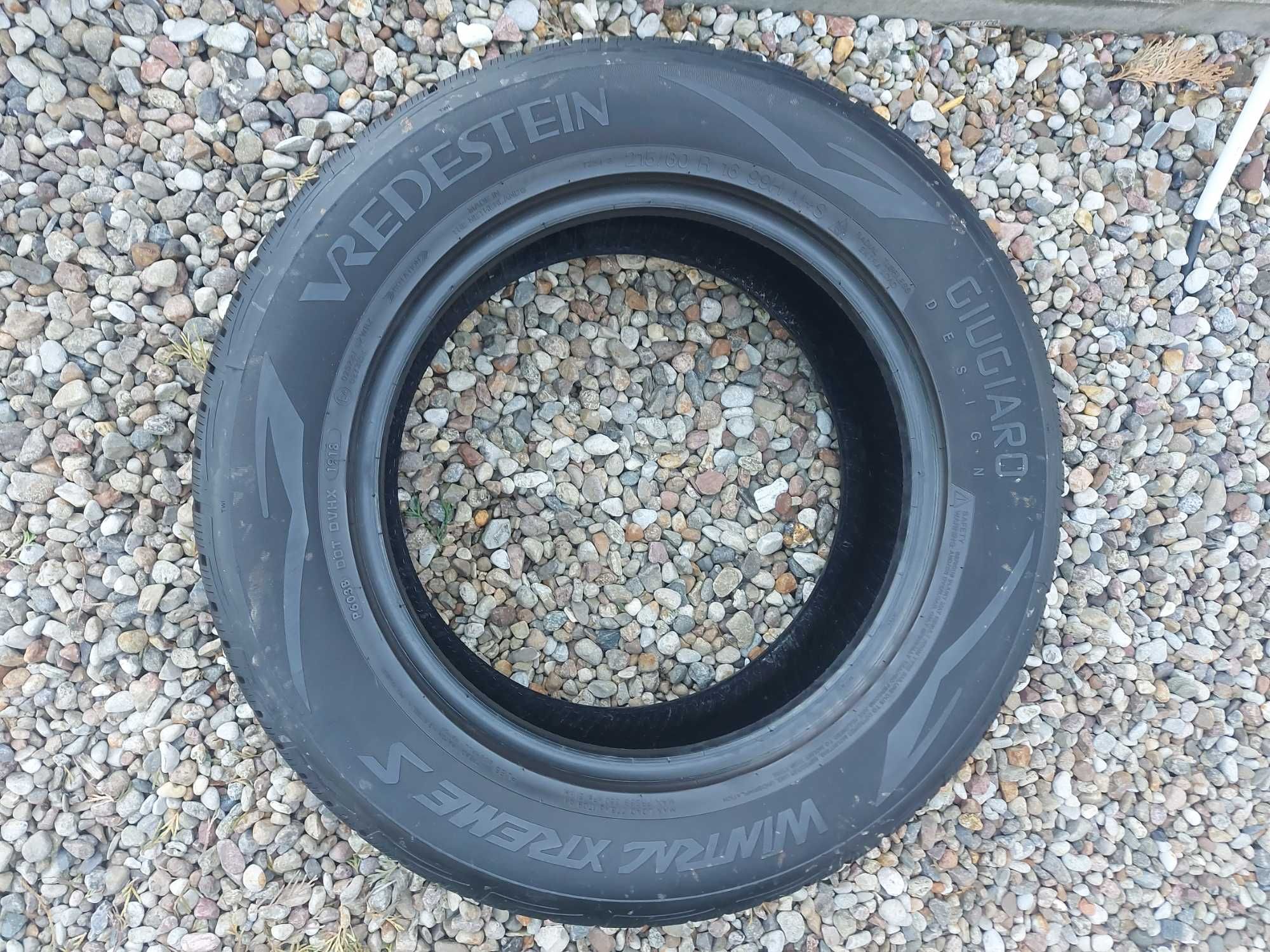 Opony Zimowe Vredestein GiugiaroWintracXtremeS 215/60r16 PARA (P299)
