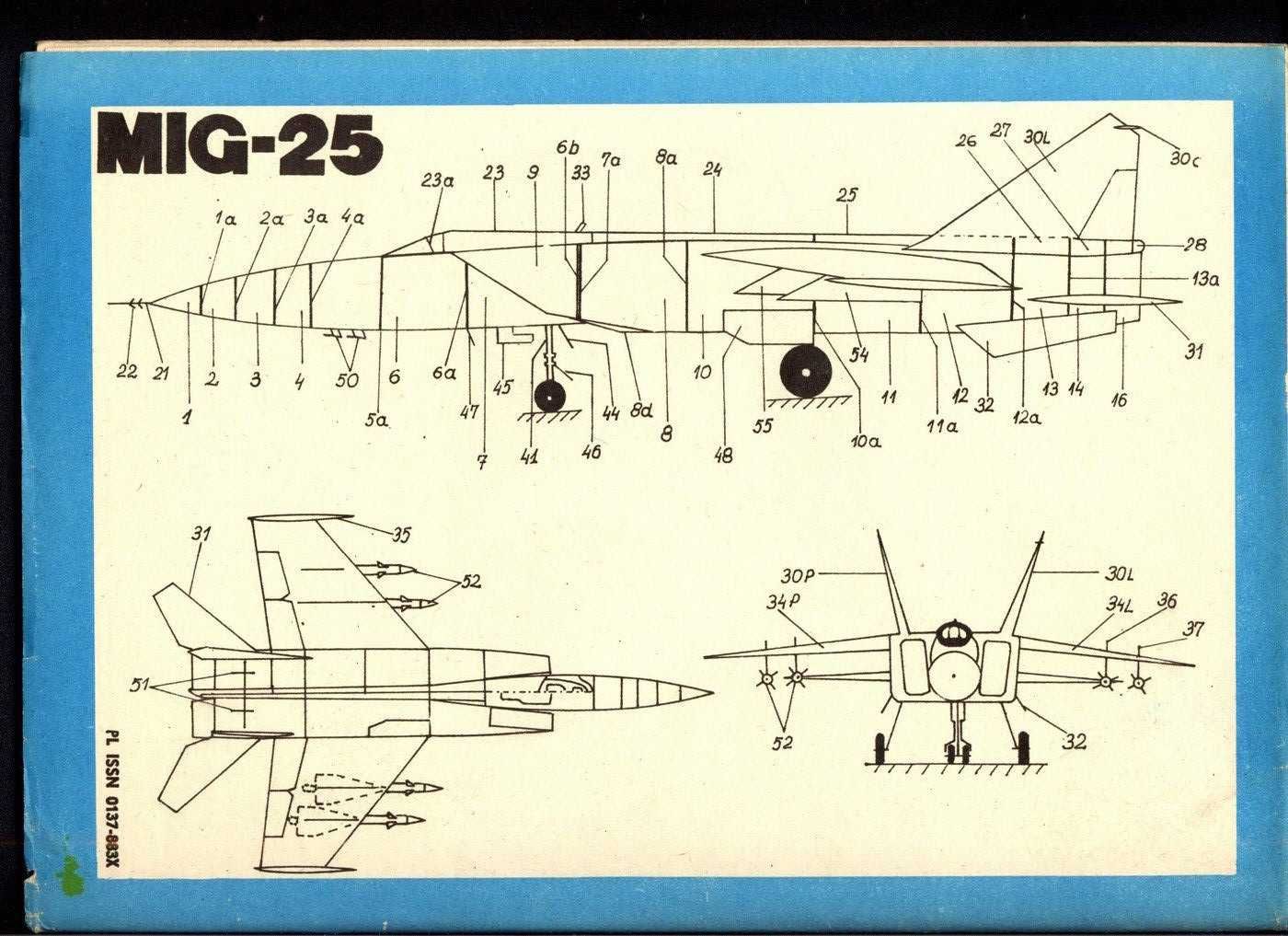 Mały Modelarz 1985.01 Samolot Mig-25