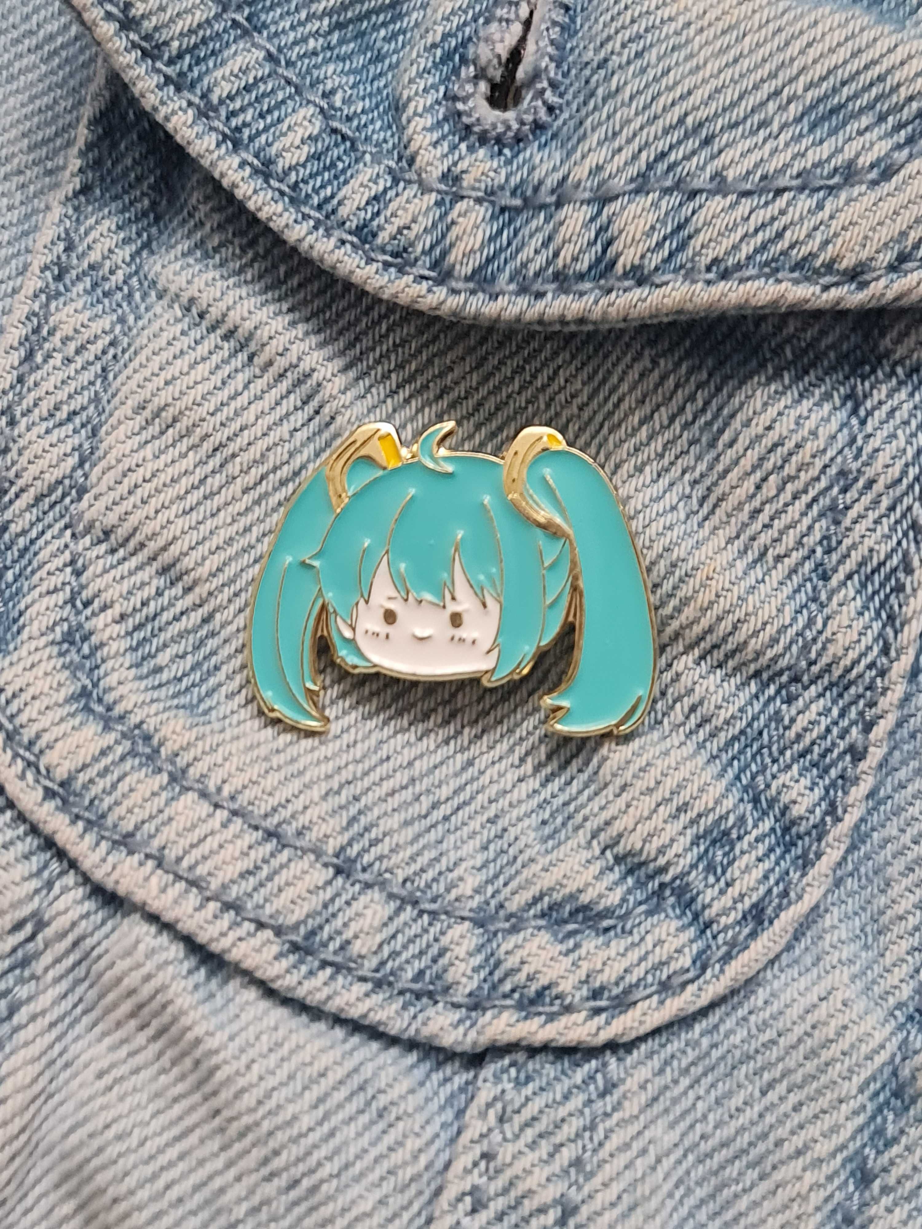 Przypinka Hatsune Miku Vocaloid