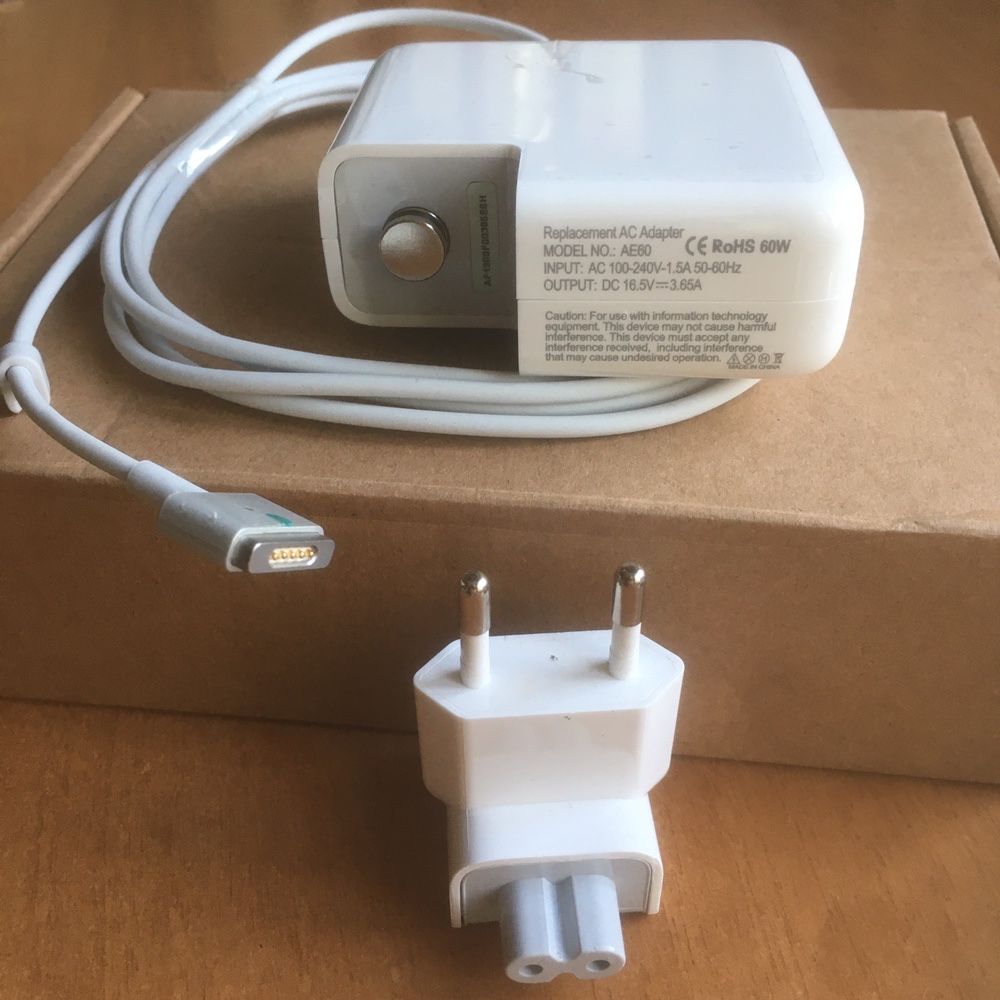 Зарядка Зарядное Устройство MacBook МакБук Air Pro Magsafe 2 45 60 85W