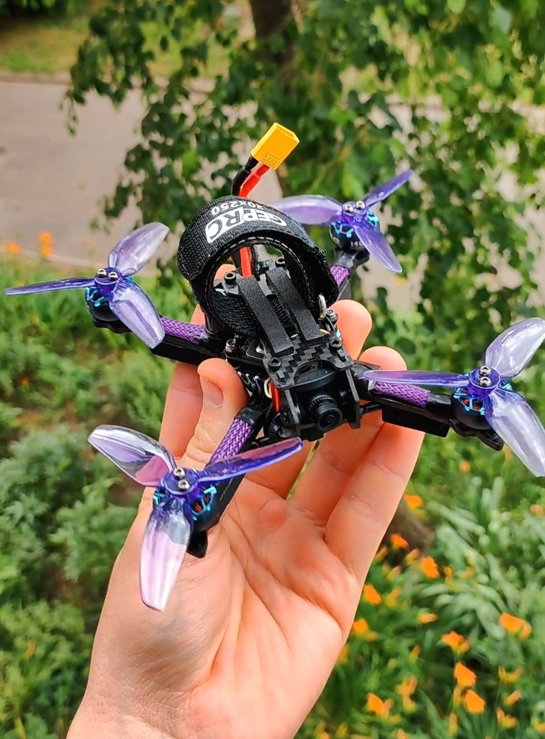 Квадрокоптер 3 дюйма, Walksnail 1s. 4s elrs 2.4 Дрон