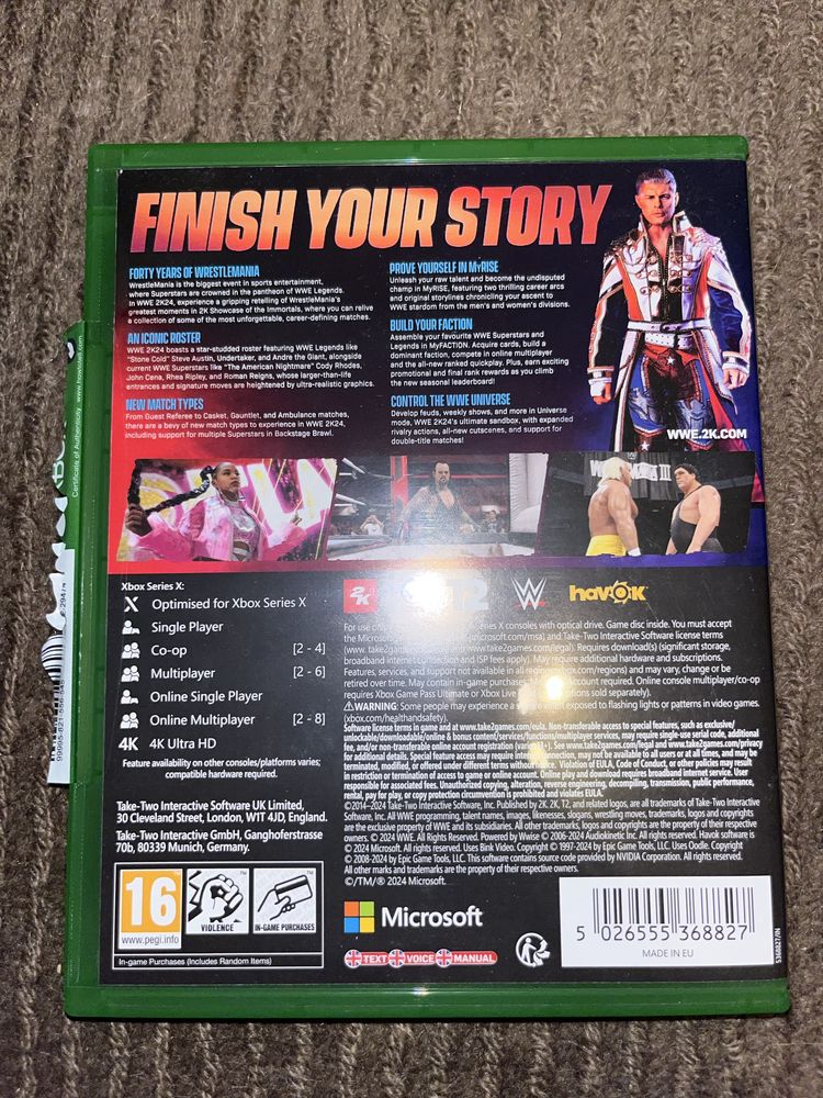 WWE 2K24 | Xbox Series X, Xbox One