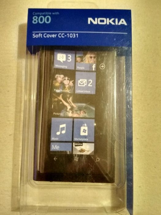 Etui soft cover CC-1031 Nokia 800 oryginał