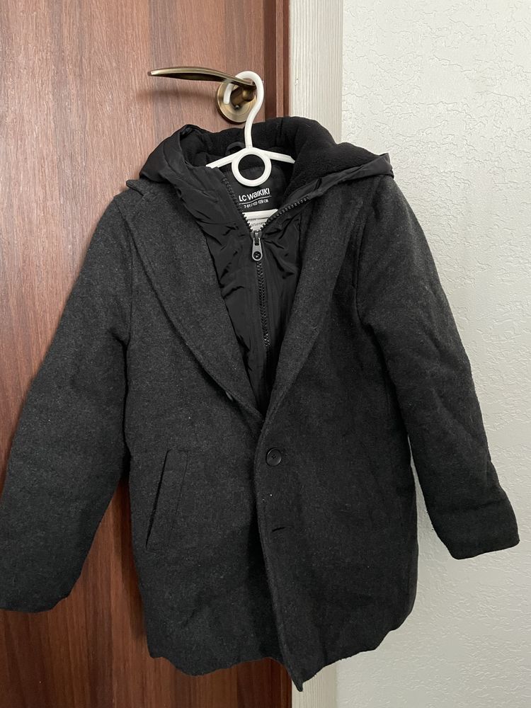 пальто для мальчиков 122-128