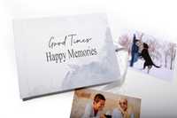 Álbum de fotos livro Good Times Happy Memories