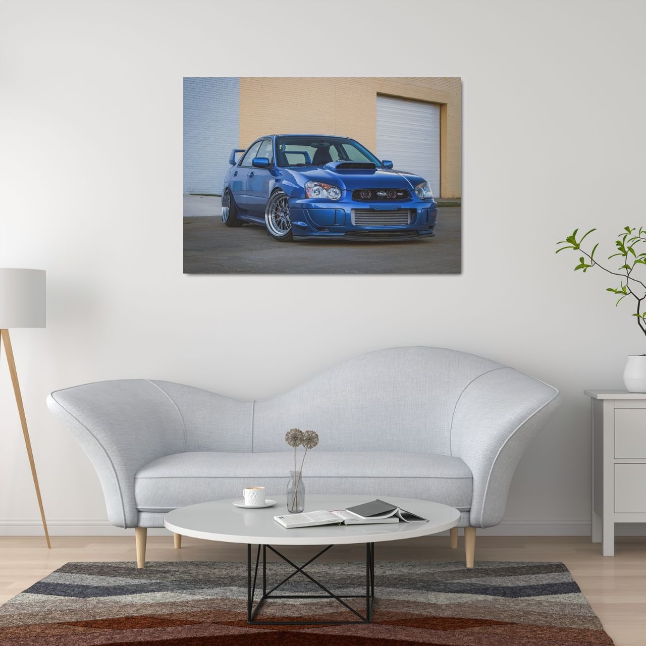 Субару Імпреза, Subaru Impreza, постер, картина на полотні