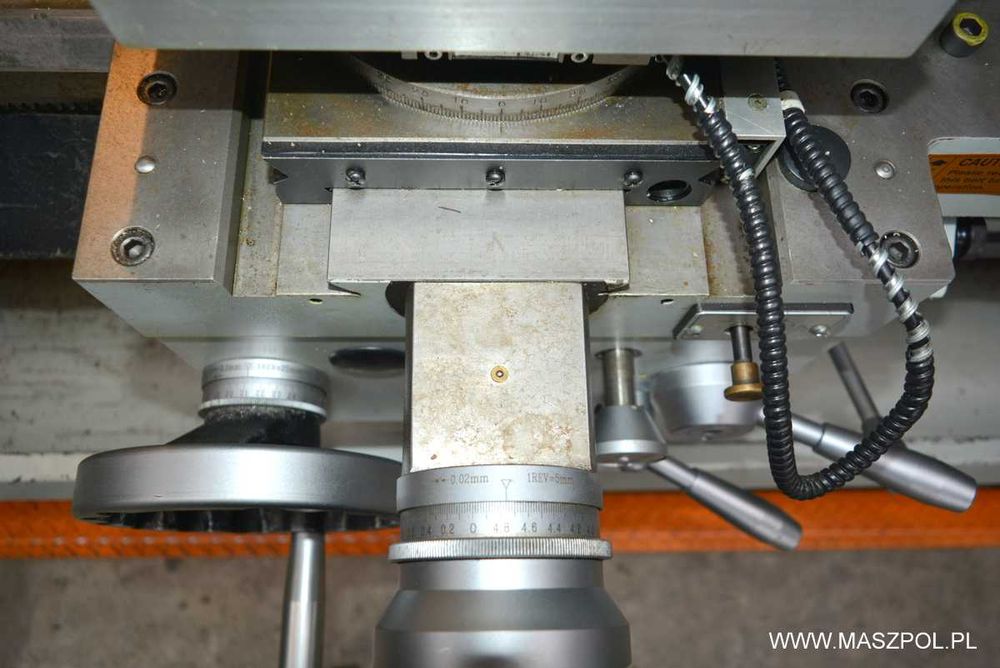 Tokarka LZ - 23-15 x 1500 - BICKENBACH - IDEALNA - ODCZYTY - FILM