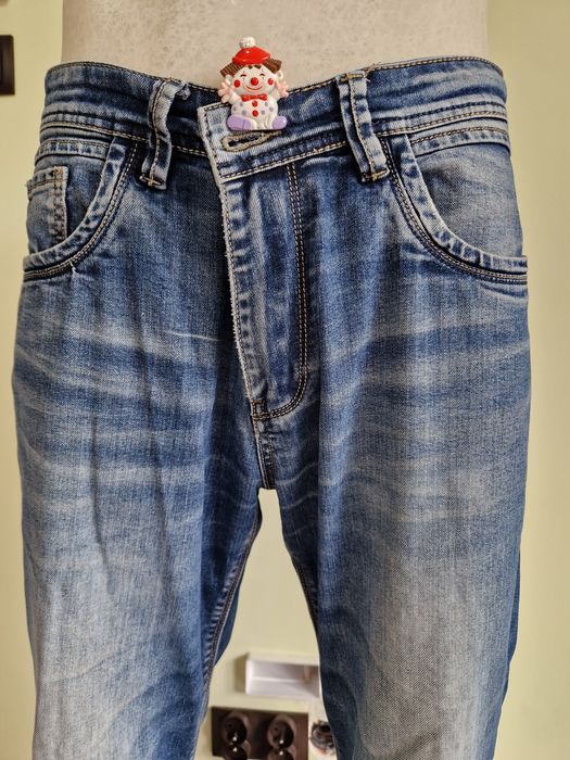 Spodnie jeansy dżinsy niebieskie K&L