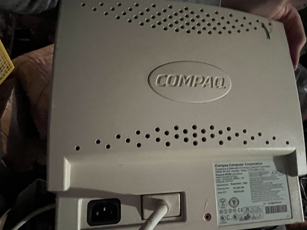 Monitor de computador Compaq