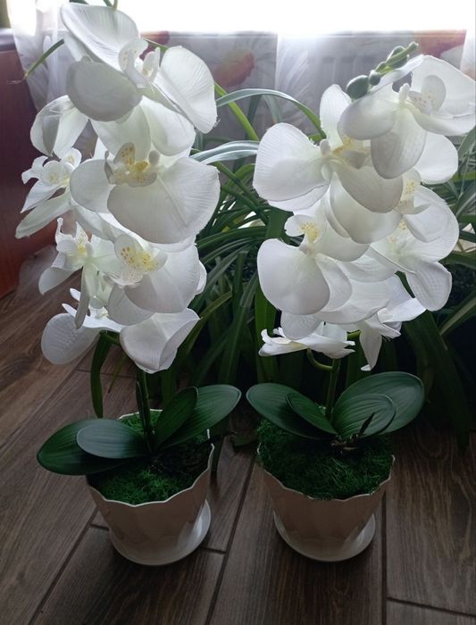 Искусственные орхидеи  всего по 400гр и другие