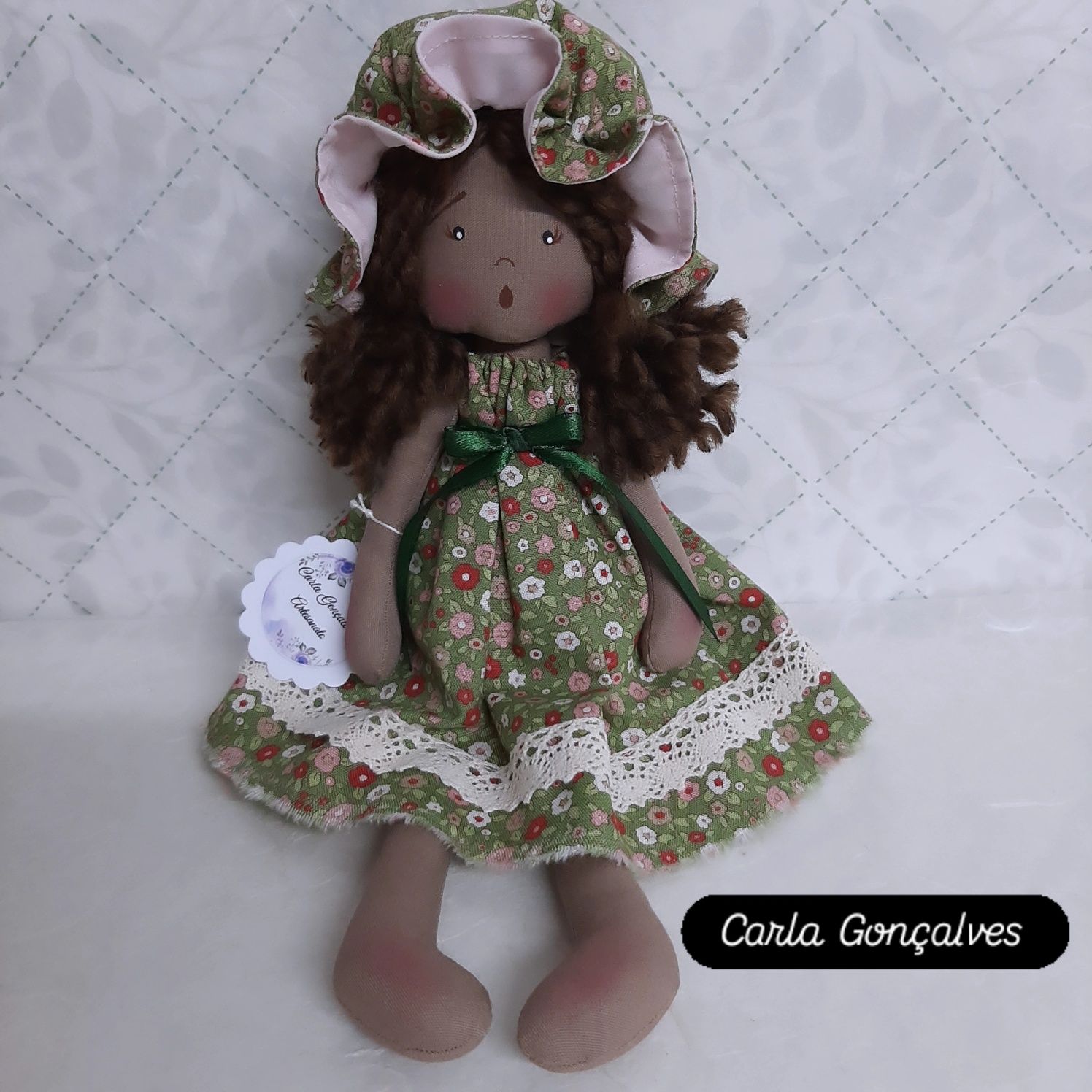 Boneca de pano "Pipoca"