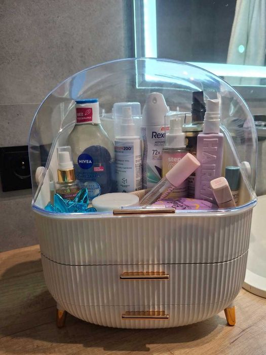 SZKATUŁKA NA KOSMETYKI – Porządek i Styl – Eleganckie Wykończenie NOWA