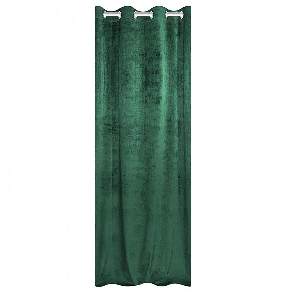 Zasłona 140x250 Dekoracyjna na przelotkach Velvet Soft Butelkowy