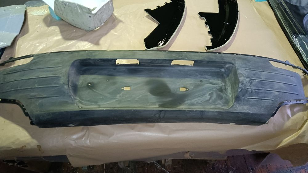 Friso de parachoques de trás do Kia rio lll de 2015