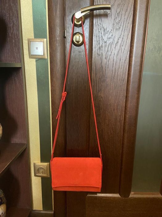 Шикарная сумка, клатч замша Mango оригинал