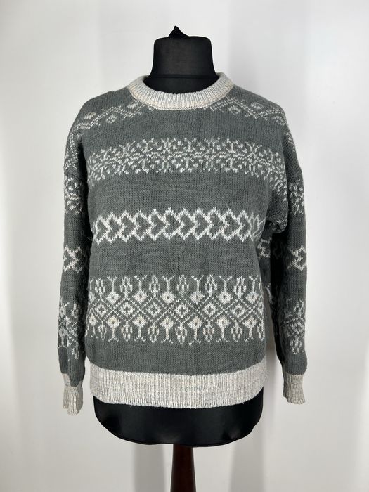 Welniany sweter serduszka United Color of Benetton