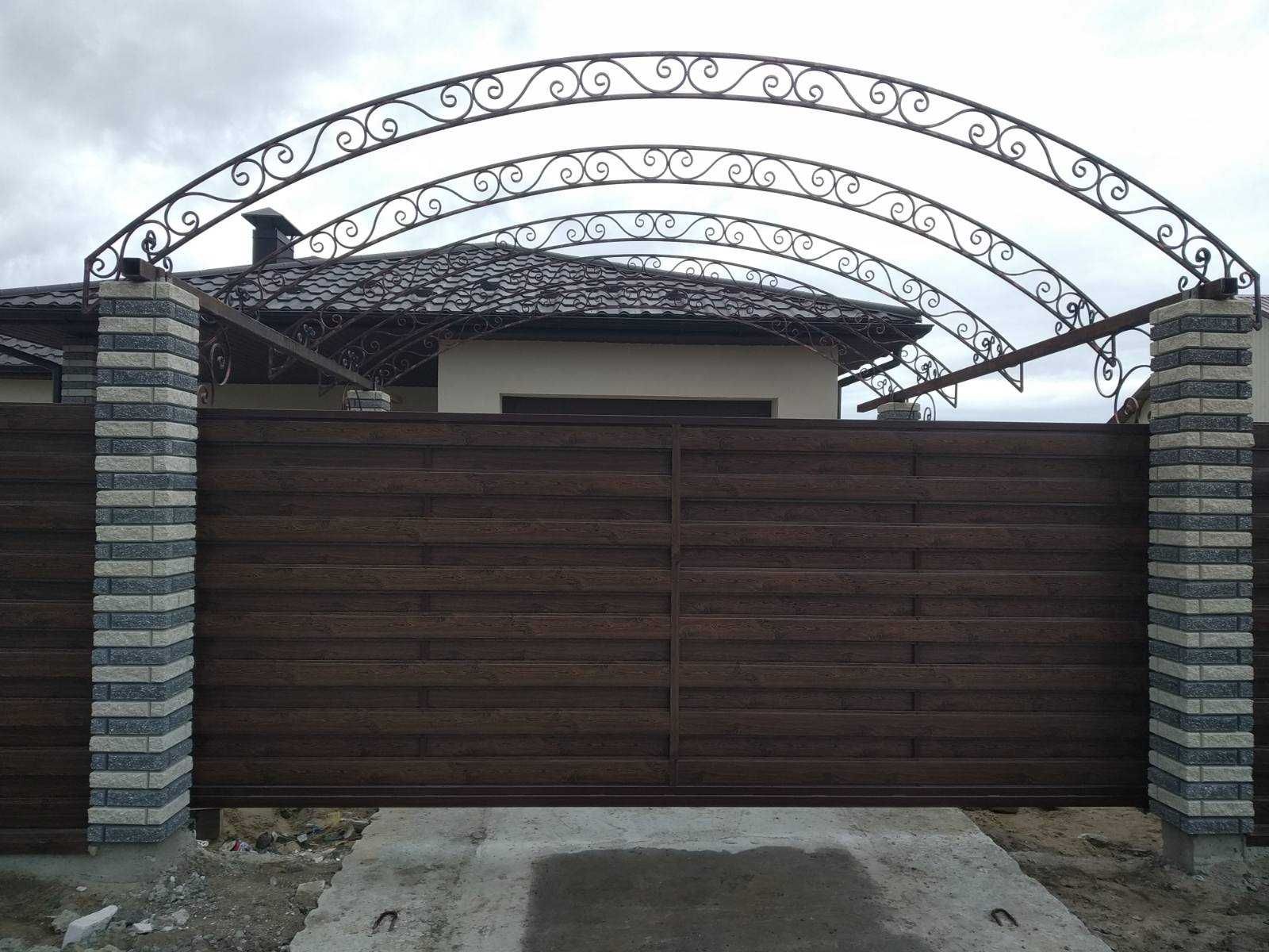 Паркан Жалюзі Металевий Забор Ранчо
