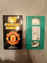 Manchester United 50 Fabulous Finishes Kaseta VHS. UNIKAT Piłka nożna
