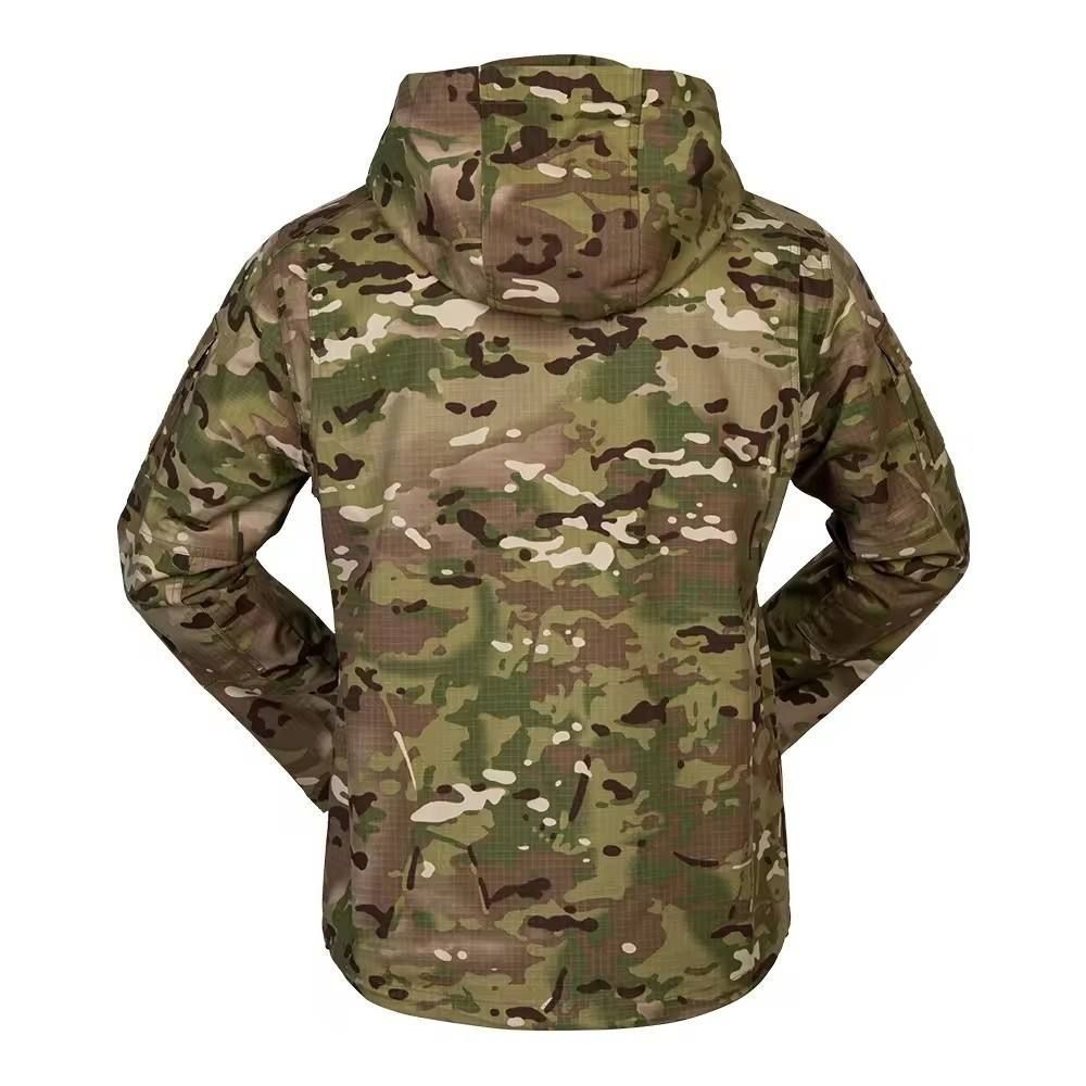 Куртка парка камуфляжная мультикам, военная форма тактическая одежда