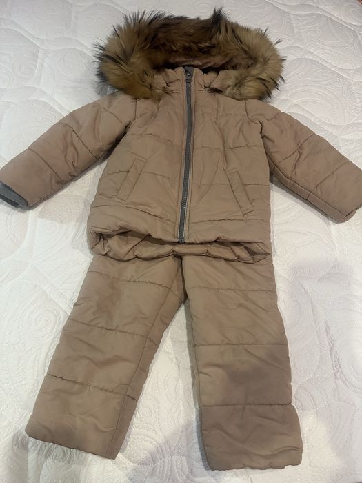 Зимний детский комбинезон