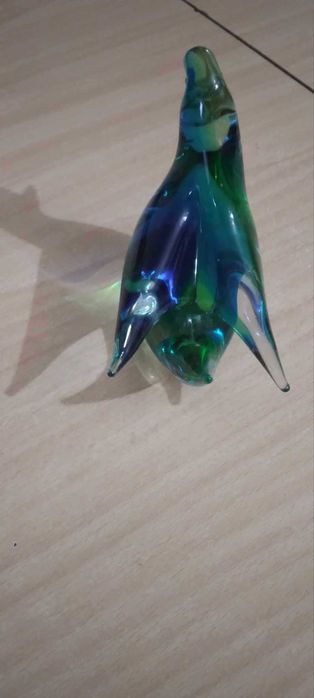 figurina Pomba em vidro de Murano