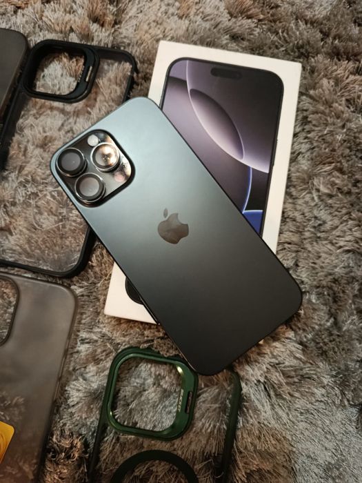Iphone 16 pro max 256 black titanium