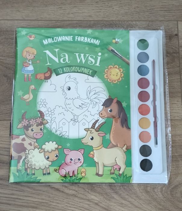 Malowanie farbkami Na Wsi