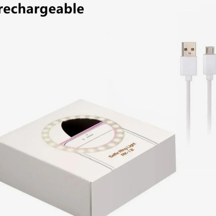 Anel luminoso de selfie