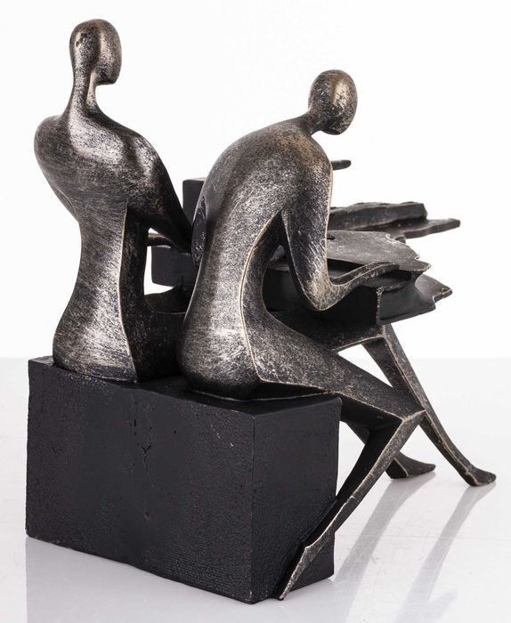 Figurka muzyk grający na fortepianie dekoracja ozdoba na prezent175695