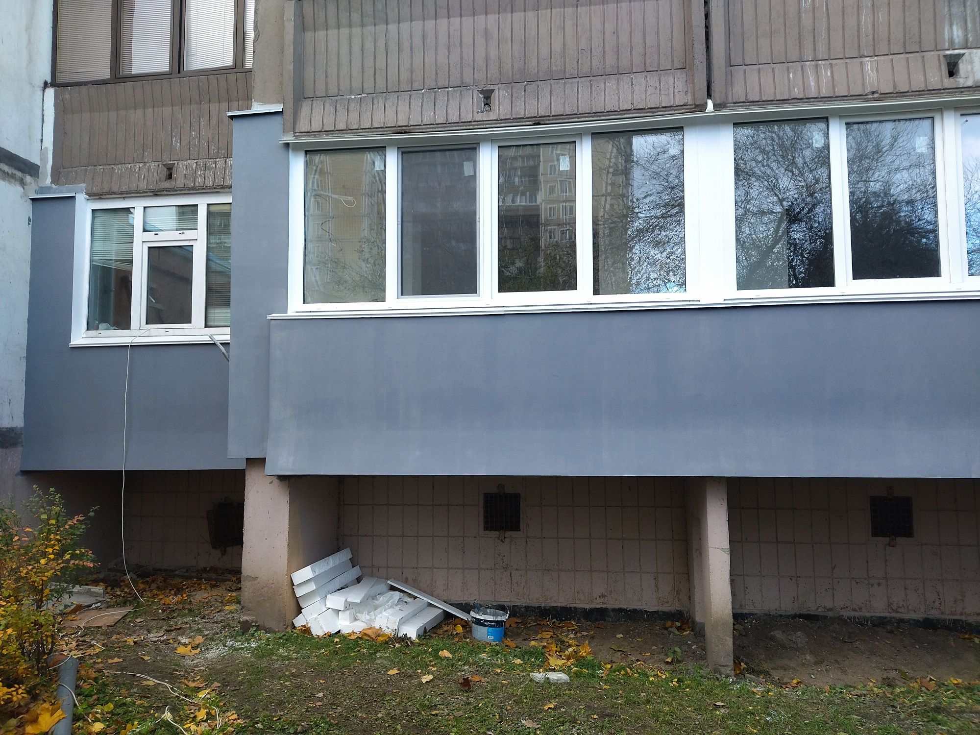 Утеплення фасадів, стін квартир м. Київ