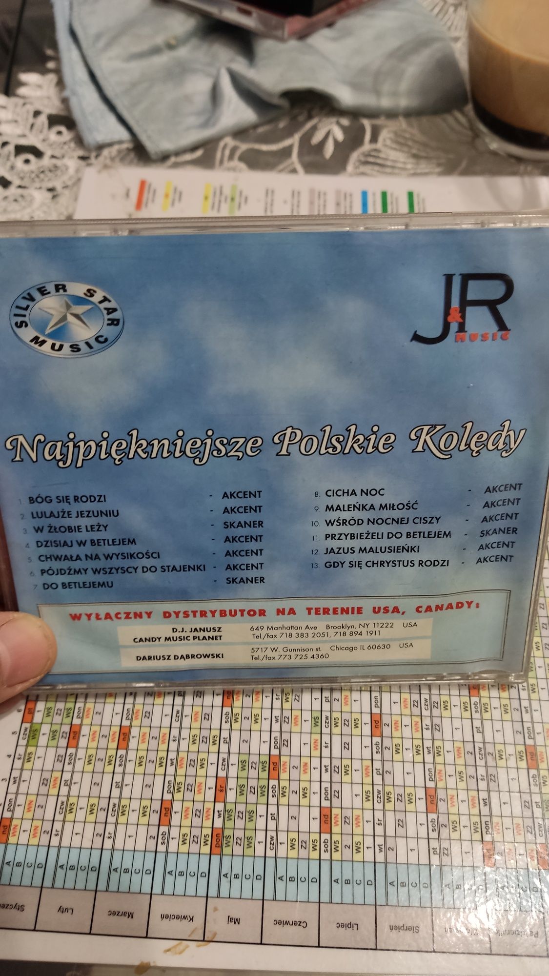 Najpopularniejsze Polskie Kolędy Akcent i Skaner cd