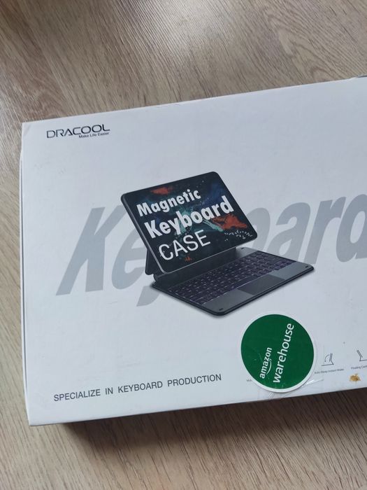 Magnetyczne etui na klawiaturę dracook do ipada