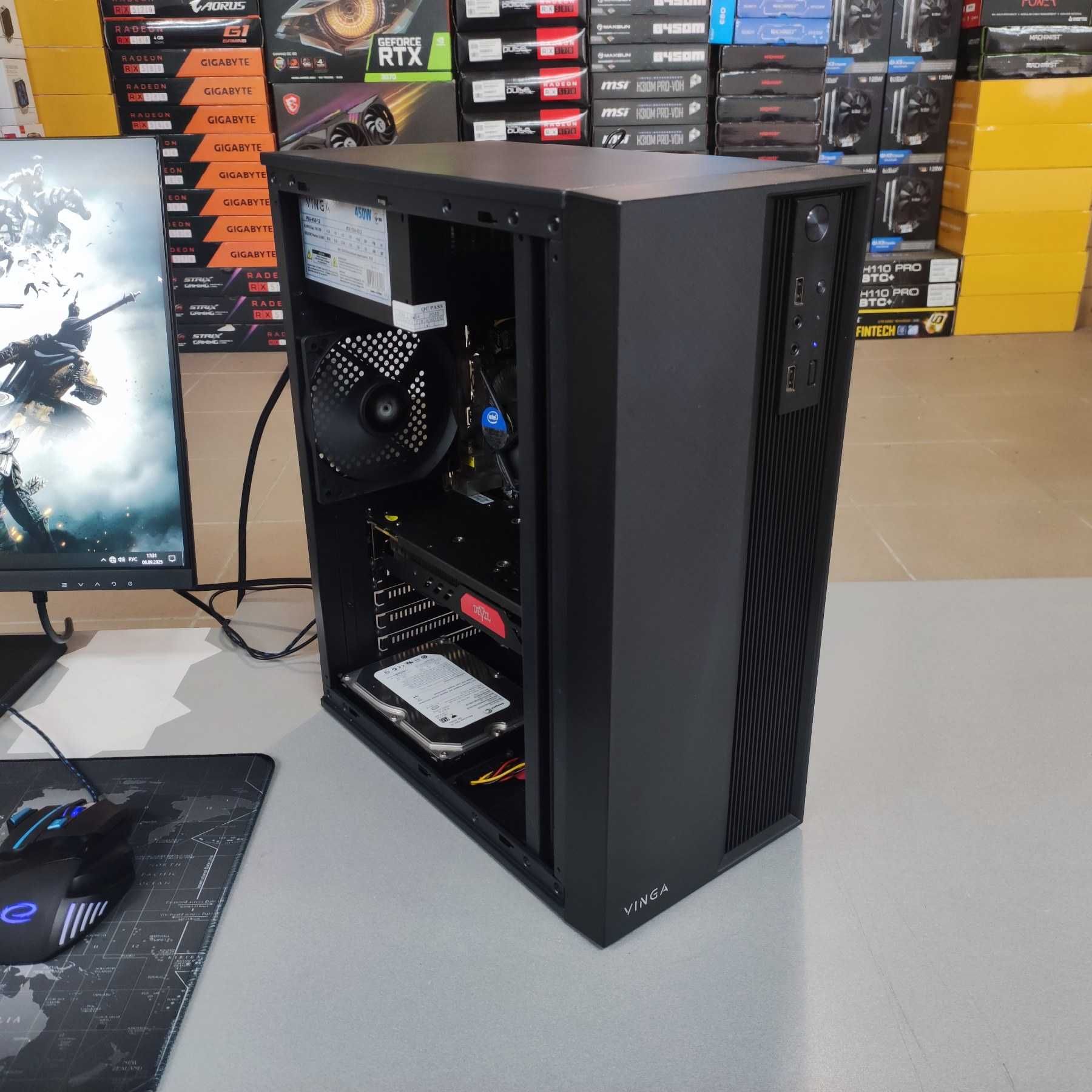Ігровий Компютер Intel Core i5, 16GB RAM, RedDevil RX 570 4GB, SSD+HDD