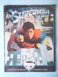 Caderneta de cromos SUPERMAN THE MOVIE edição portuguesa com poster