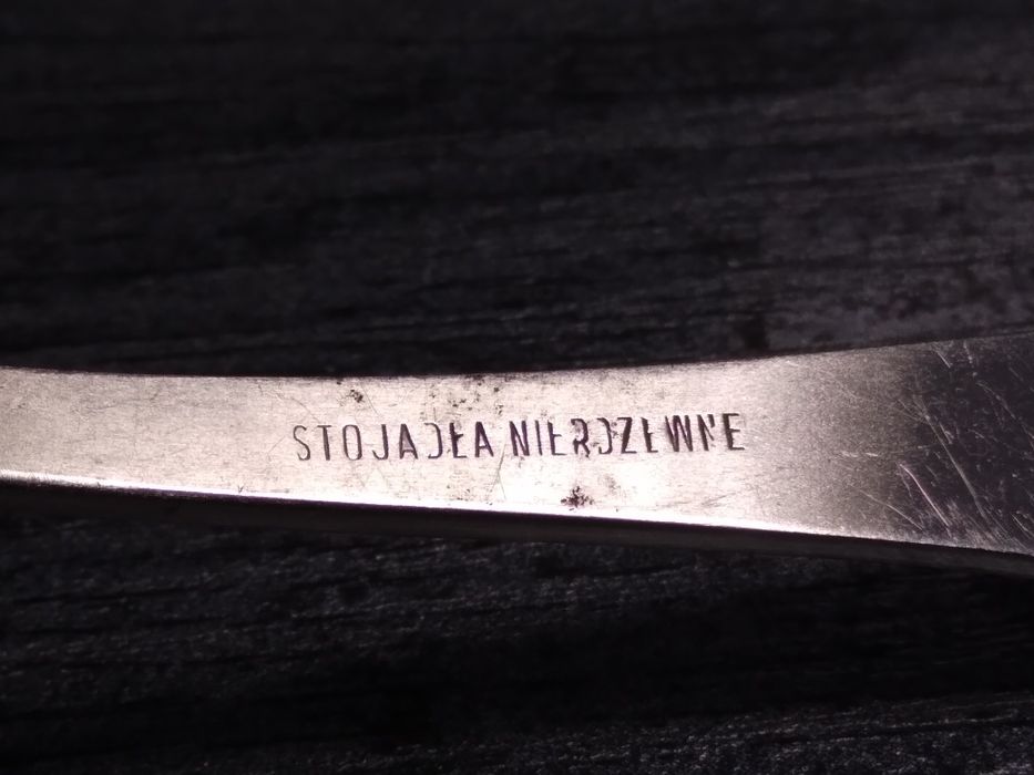 Łopatka do tortu ciasta Stojadła nierdzewne Prl