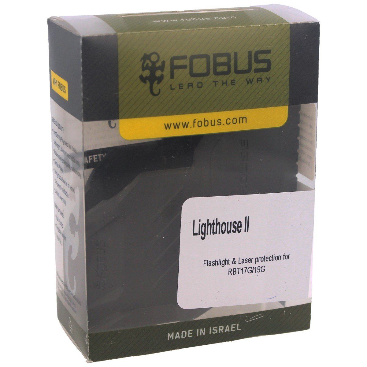 Osłona Fobus LIGHTHOUSE II na latarkę lub laser Streamlight, Surfire i