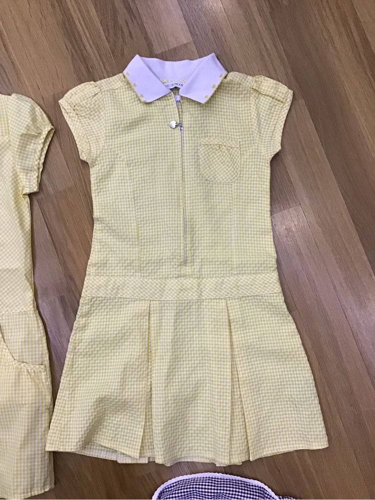 Плаття шкільне нарядне двійня близнята від 5 до 8 років