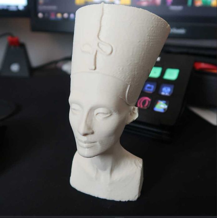 Nefertiti Popiersie wydruk 3d skan