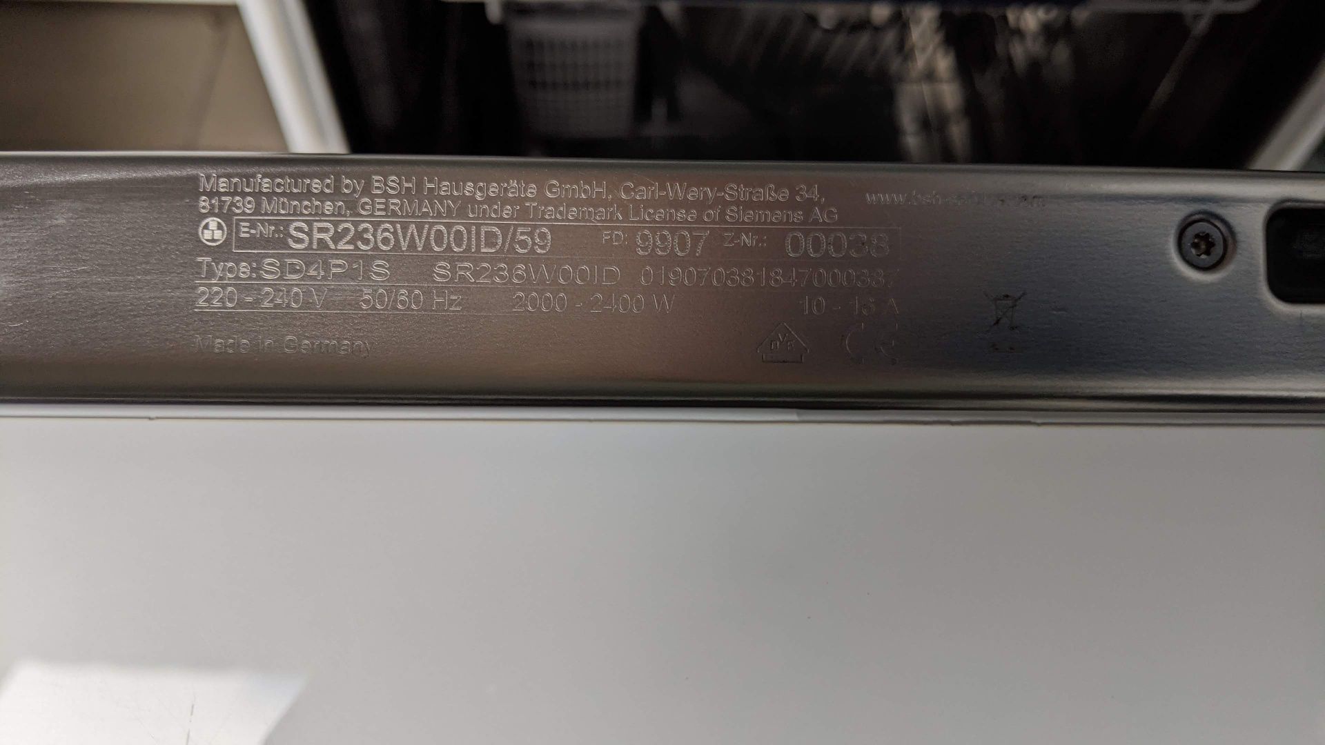 Вузька Посудомийна машина Siemens 45/57/81см / Посудомий