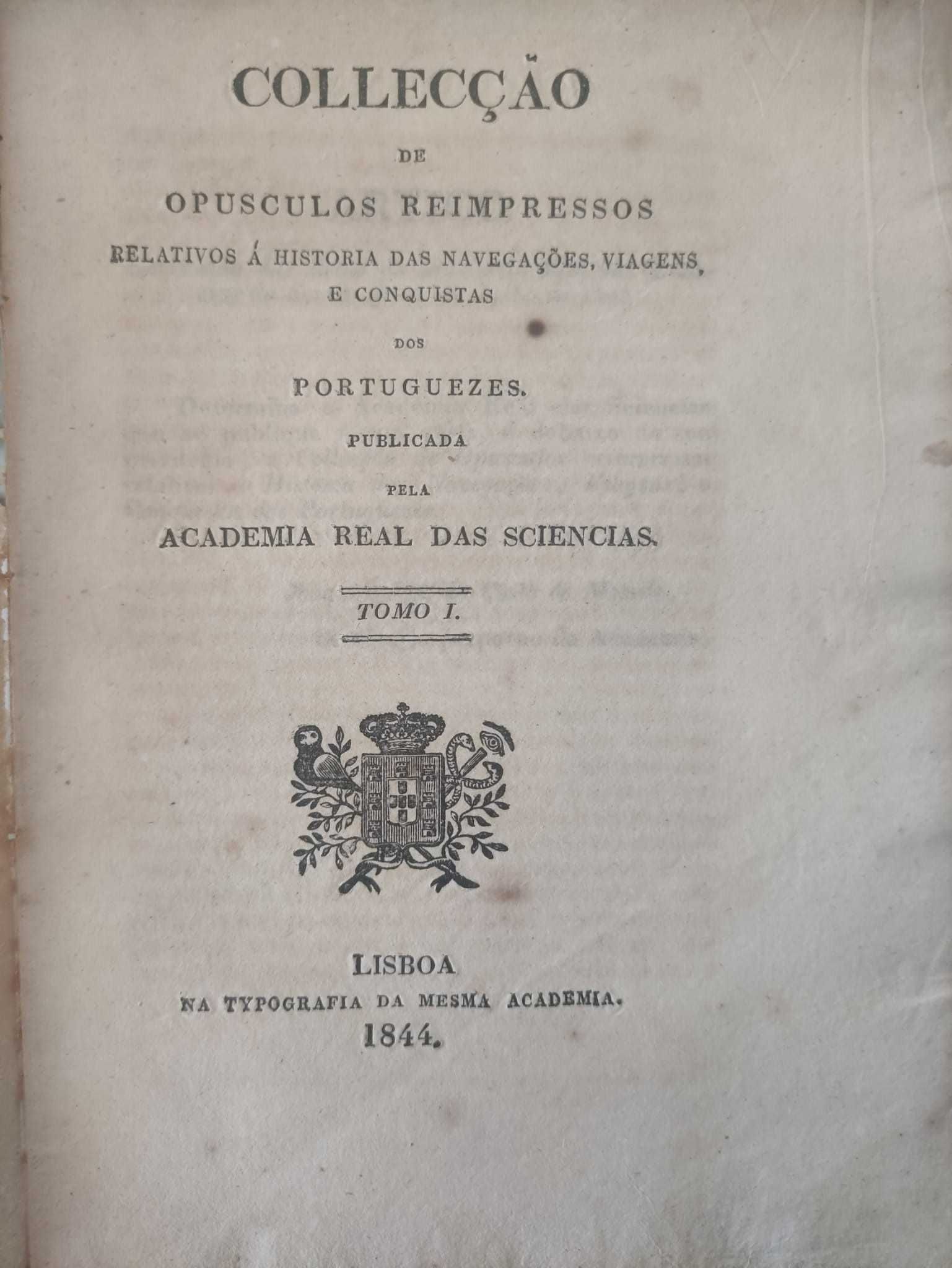 História das Navegações, VIagens e Conquistas dos Portuguezes 1844