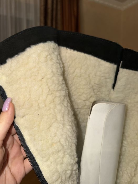 Ботфорти замшені нові