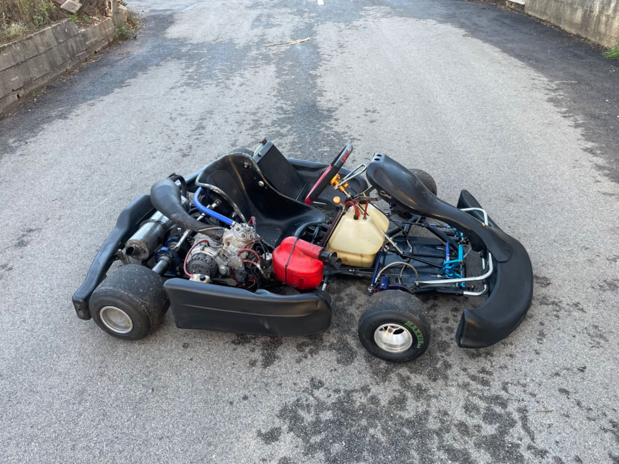 Karting vortex 125 caixa