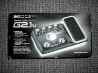 multiefekt gitarowy z pedałem ekspresji ZOOM G2.1u