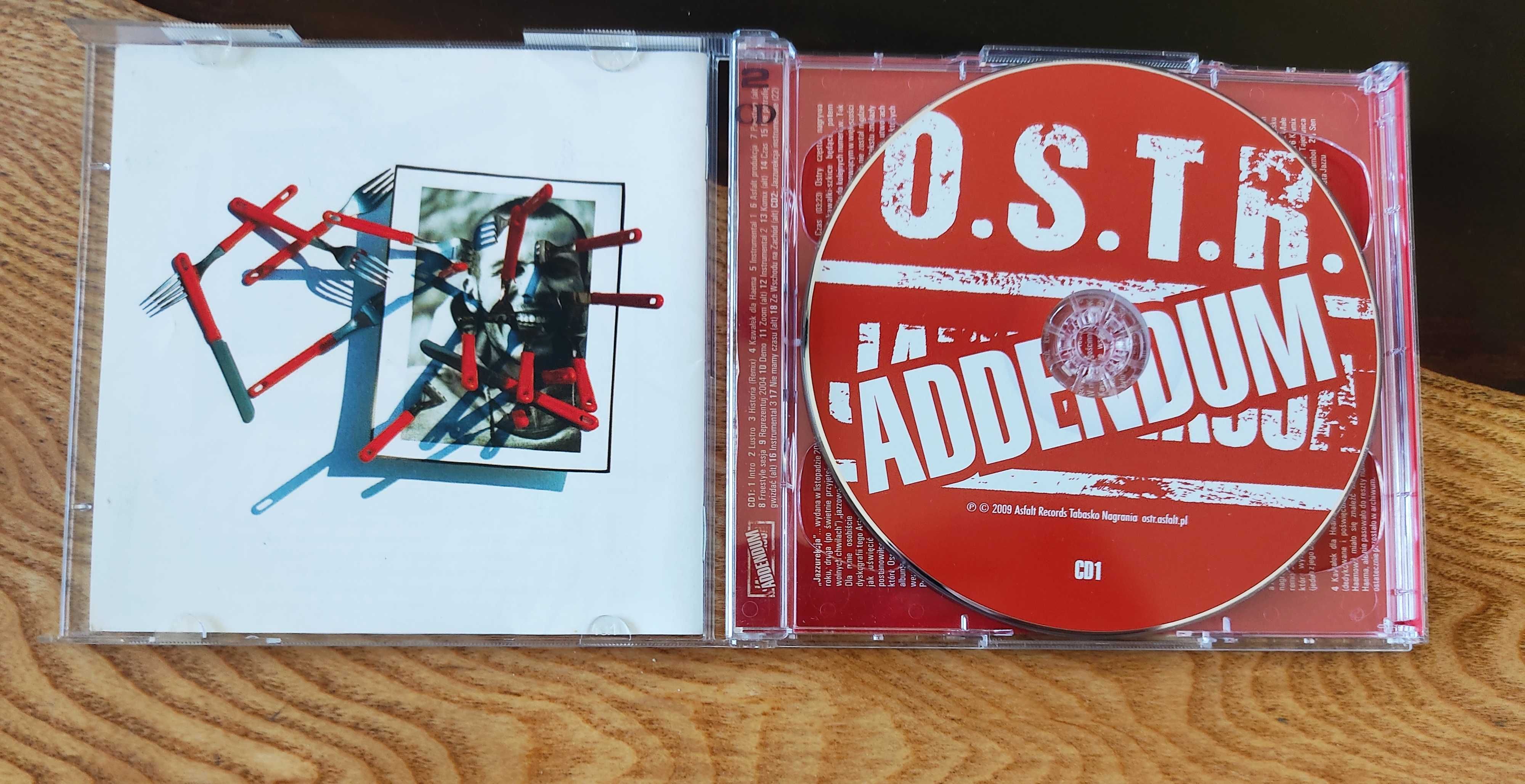 (2CD) O.S.T.R. - Jazzurekcja: Addendum (AUTOGRAF) # nowa DJ Haem 2009