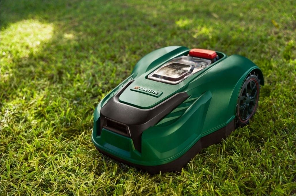 ROBOT Kosiarka Koszący Wi-Fi PARKSIDE Parms 20-Li 20V 4Ah 1000 m2 X20V