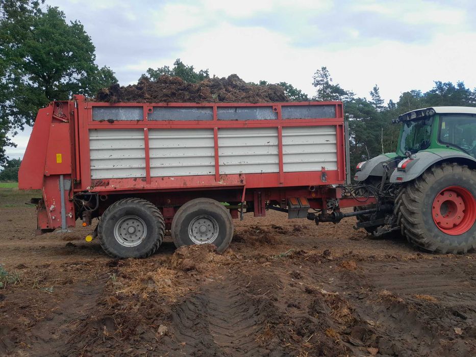Rozrzutnik obornika  Annaburger HTS 14.79, talerzowy wymienne podwozie