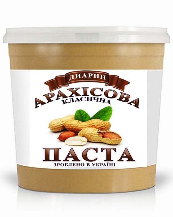 Арахісова паста 1кг "ДИАРИН"