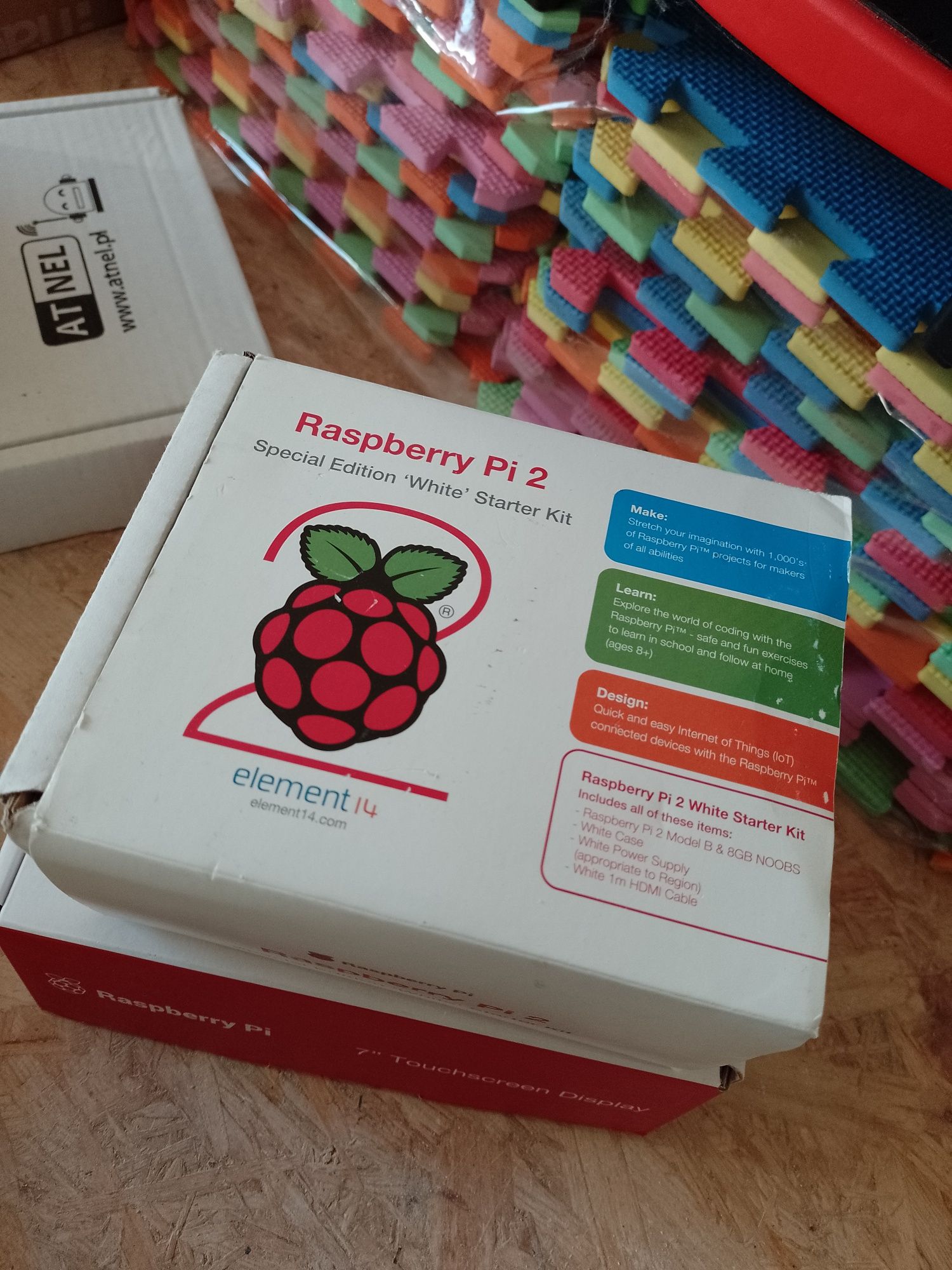 Raspberry pi 2B+oryginalny dotyk wyświetlacz 7"