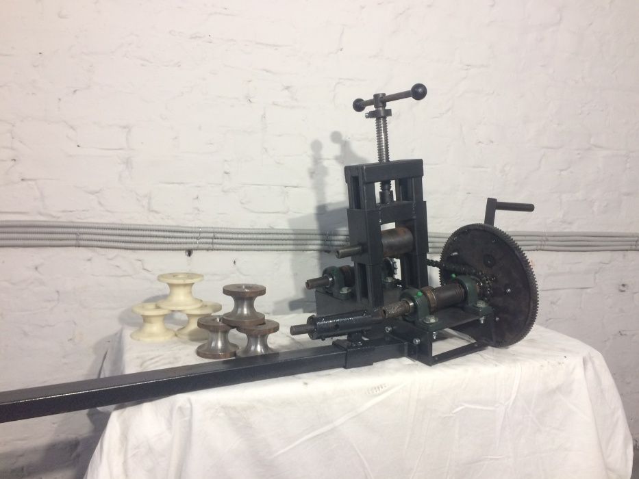 Станок для ковки (трубогиб, торсион, улитки, шишки, навивка кругов)